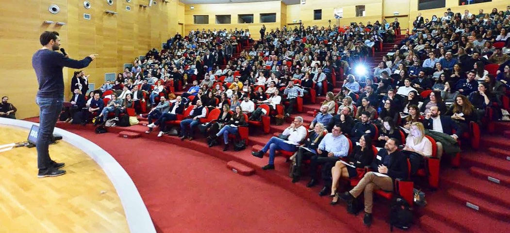 Publikum bei der Marketing Week in Athen
