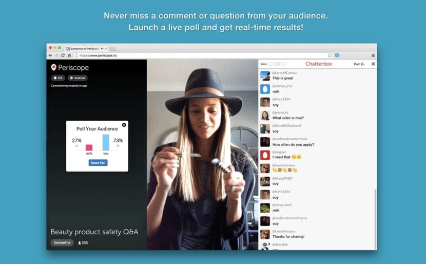 Never miss a Periscope comment again with Chatterbox ... - 830 x 514 jpeg 42kB