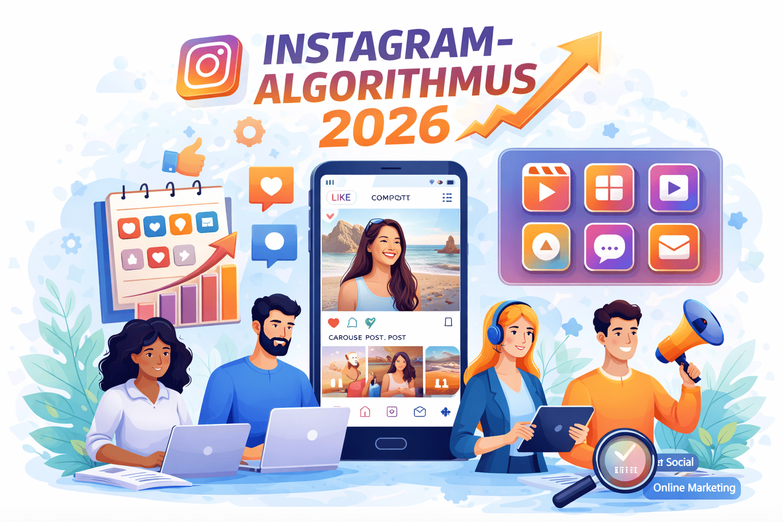 Instagram-Algorithmus 2026: Die 3 wichtigsten Veränderungen Instagram-Algorithmus 2026
