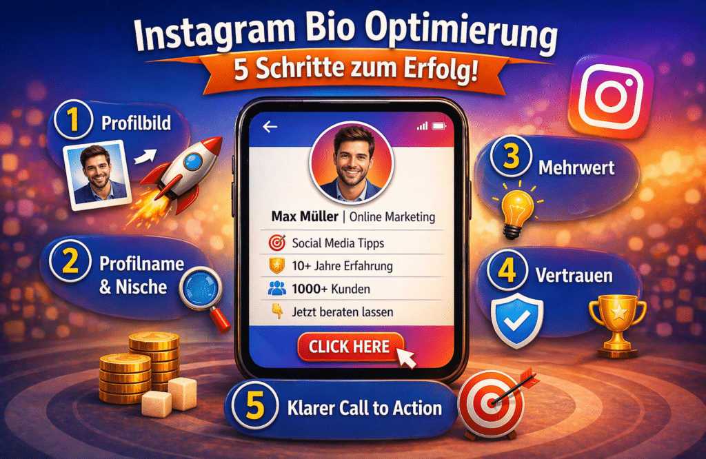 Instagram Bio optimieren